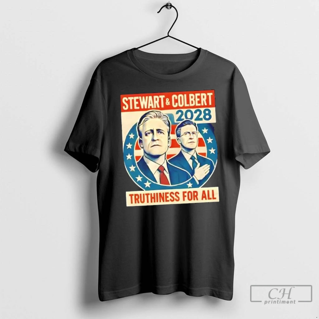 Premium Jon Stewart And Stephen Colbert 2028 Truthiness For All