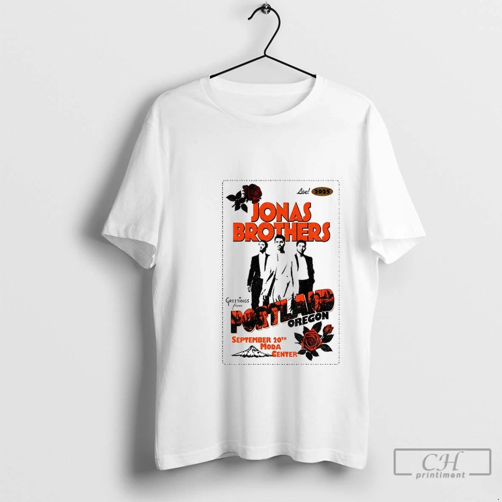 Premium Jonas Brothers Greetings From Your Hometown Portland Oregon September 20th Moda Center