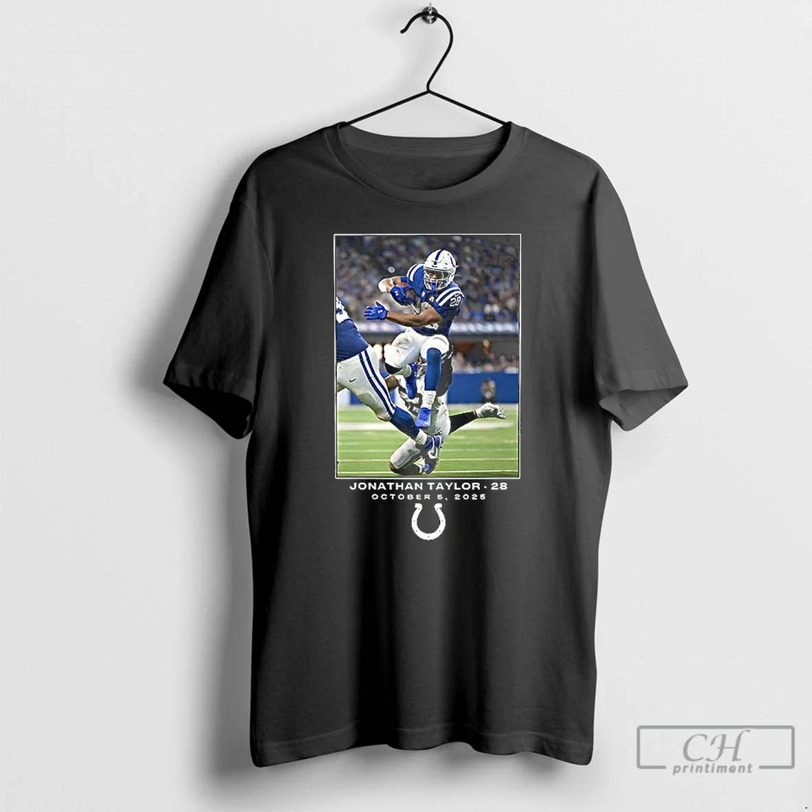 Premium Jonathan Taylor Indianapolis Colts Running Back Leap Touchdown October 5 2025 Ceramic Ceramic And