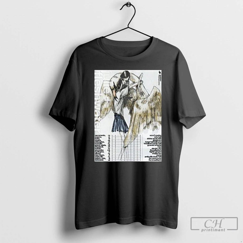 Premium Julie Band Featuring Fleshwater Us Tour 2026 Schedule Venue Tour Dates T Shirts Sweater