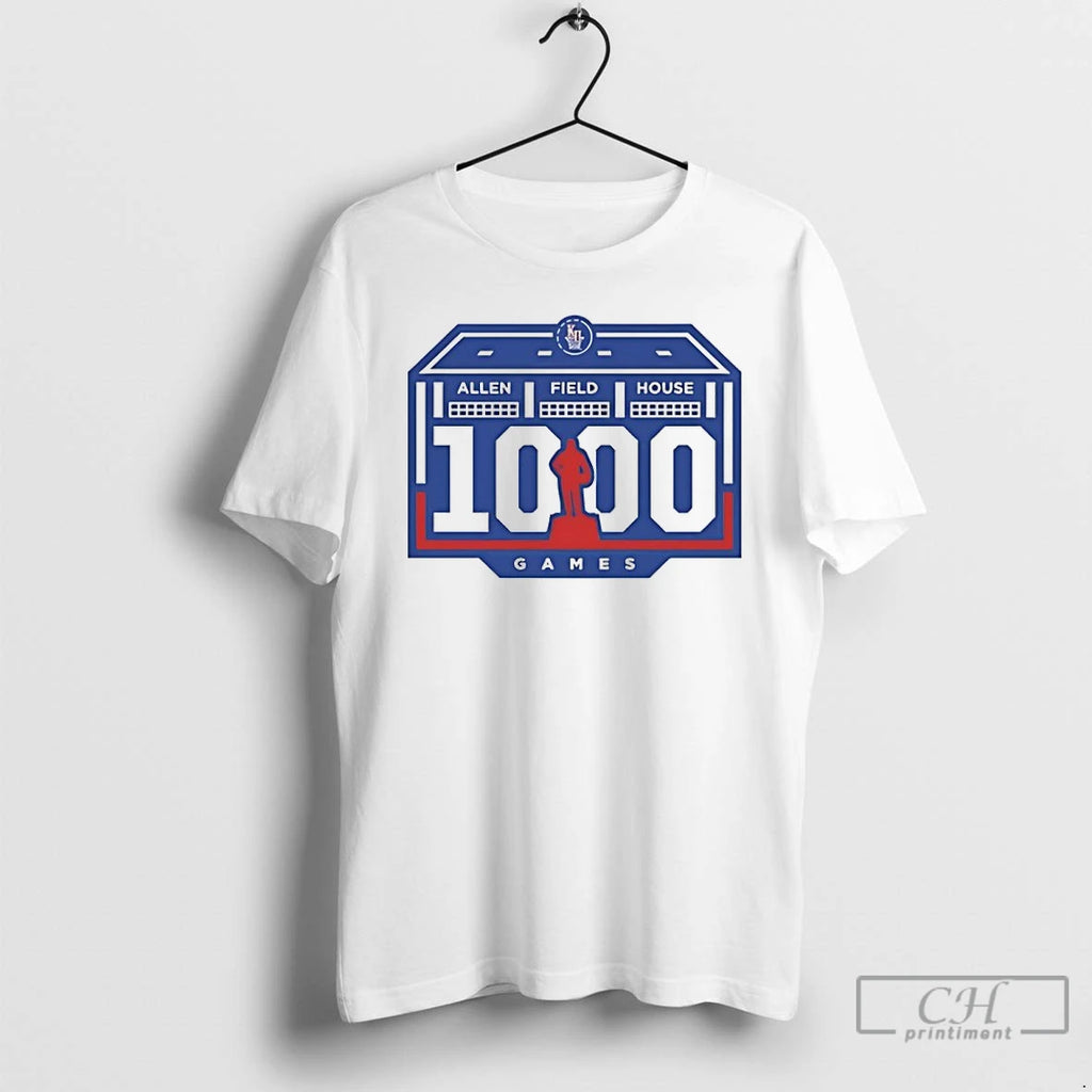 Premium Kansas Jayhawks Allen Fieldhouse 1000th Game