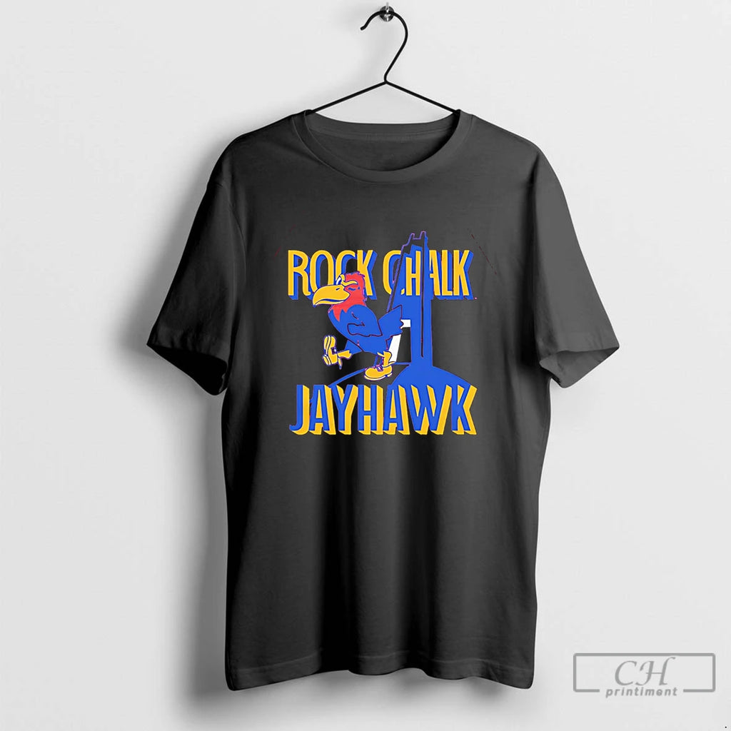 Premium Kansas Jayhawks Rock Chalk Jayhawk Campanile