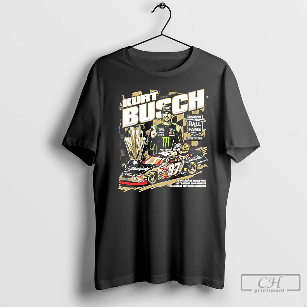 Premium Kurt Busch 97 Nascar Hall Of Fame Class Of 2026