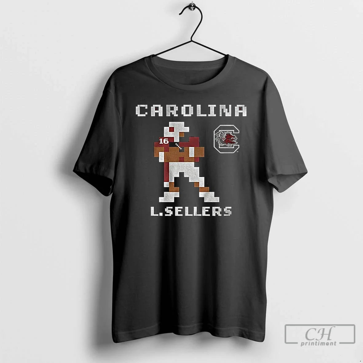 Premium Lanorris Sellers 8 Bit Retro Baller South Carolina Gamecocks Football T Shirts Unisex , , , Long Sleeve Tee