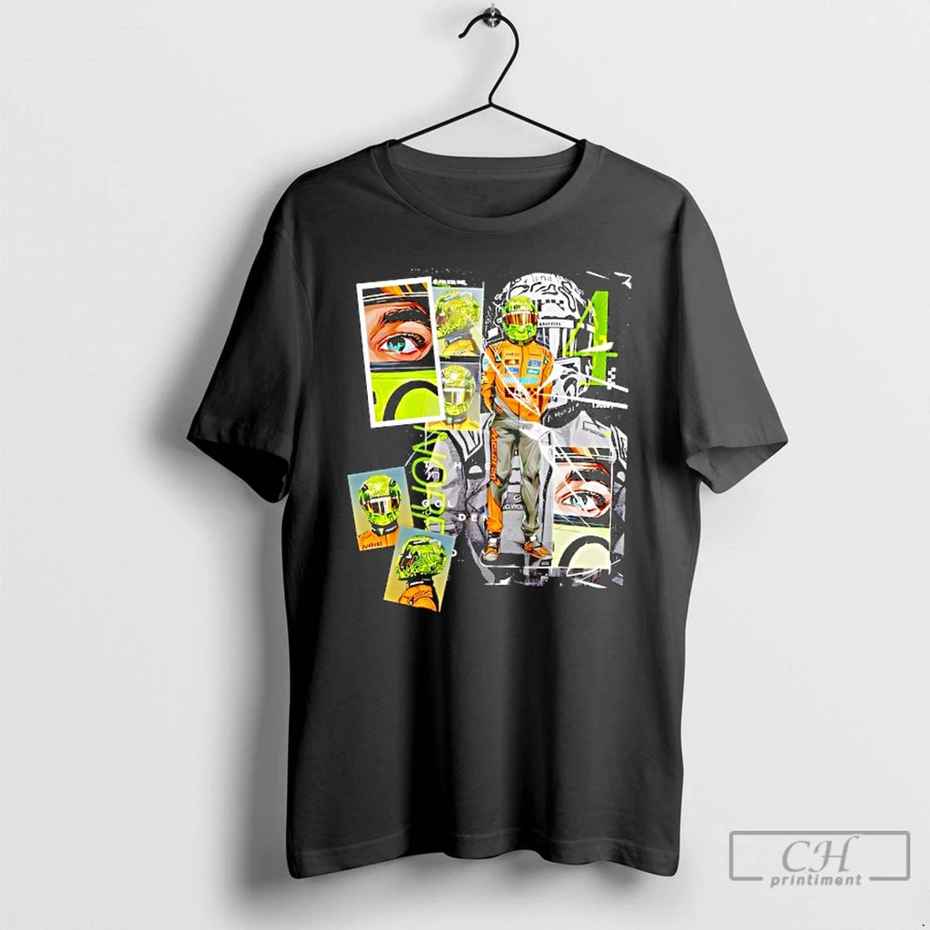 Premium Lando Norris Mclaren F1 2026 Racing The Golden Boy Streetwear