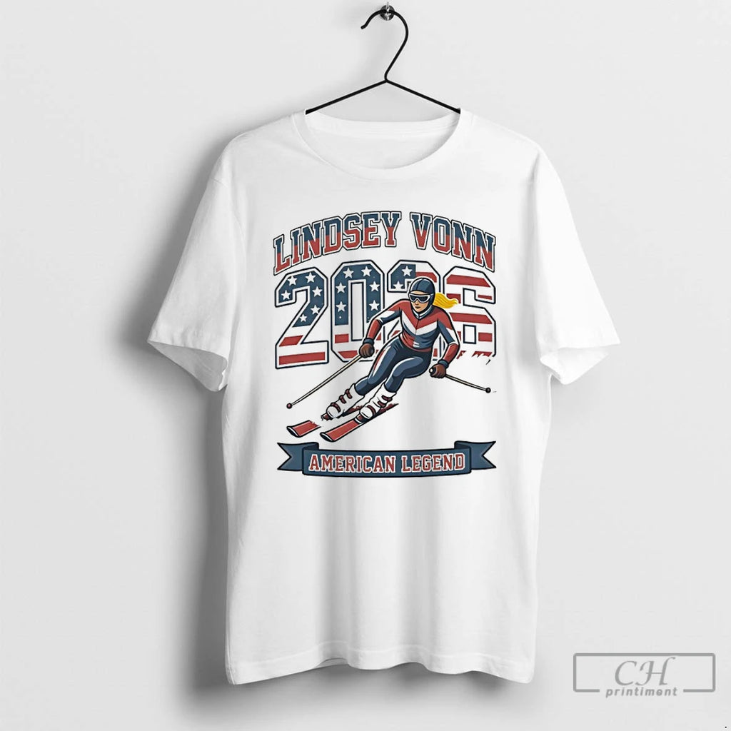 Premium Lindsey Vonn 2026 American Legend Winter Usa