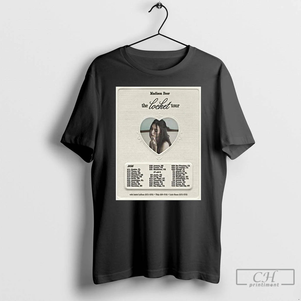 Premium Madison Beer The Locket Tour 2026 World Tour Schedule Dates