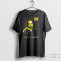Premium Martin Luther King Jr Michigan Love Hate Mlk Day