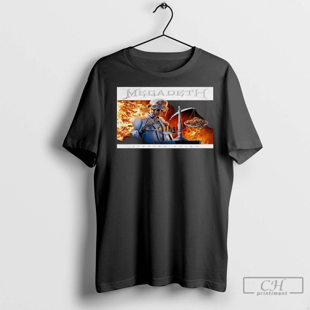 Premium Megadeth Tipping Point Tour 2025 Long Sleve