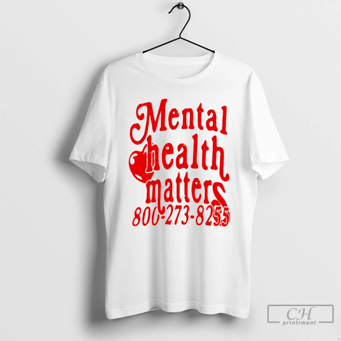 Premium Mental Health Matters 800 273 8255 Heart Graffiti