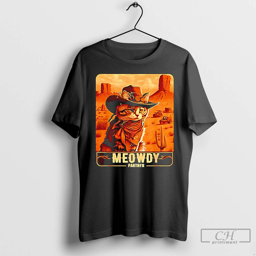 Premium Meowdy Partner Cat Vintage
