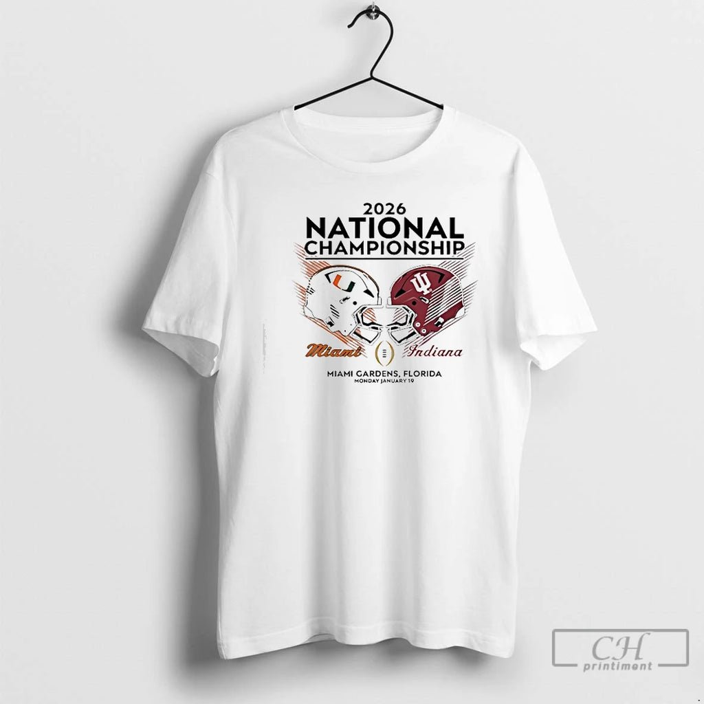 Premium Miami Vs Indiana Cfp National Championship 2026