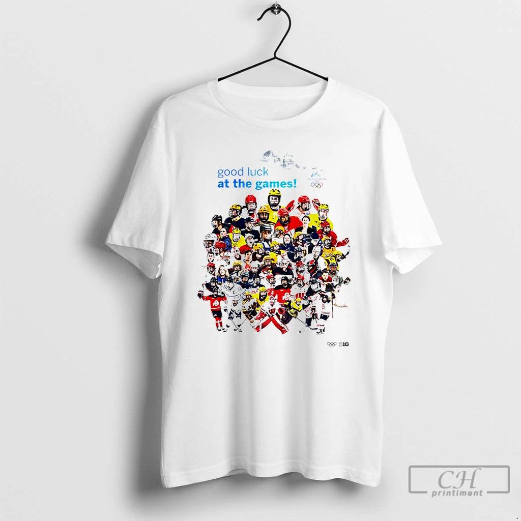 Premium Milano Cortina 2026 Olympic Hockey Good Luck At The Games