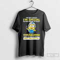 Premium Minion Im Not Crazy Im Special No Wait Maybe Im Crazy Onesecond T Shirts