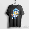 Premium Minions Is Holding A Ball And Smiling At Detroit Lions Fans T Shirts Unisex , , , Long Sleeve Tee