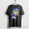 Premium Minions Is Holding A Ball And Smiling At Indianapolis Colts Fans T Shirts Unisex , , , Long Sleeve Tee