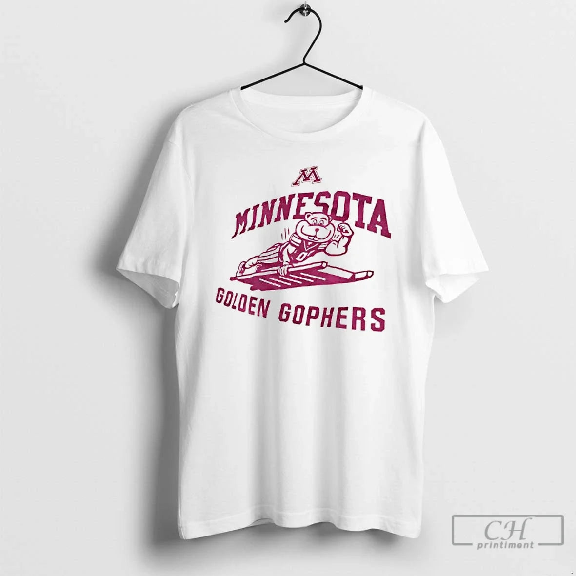Premium Minnesota Golden Gophers Mascot Logo T Shirts Unisex , , , Long Sleeve Tee