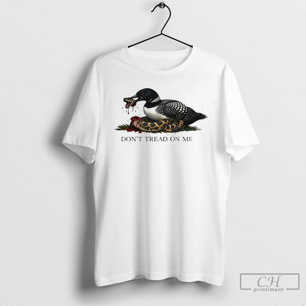 Premium Minnesota Loon Dont Tread On Me Gadsden Flag