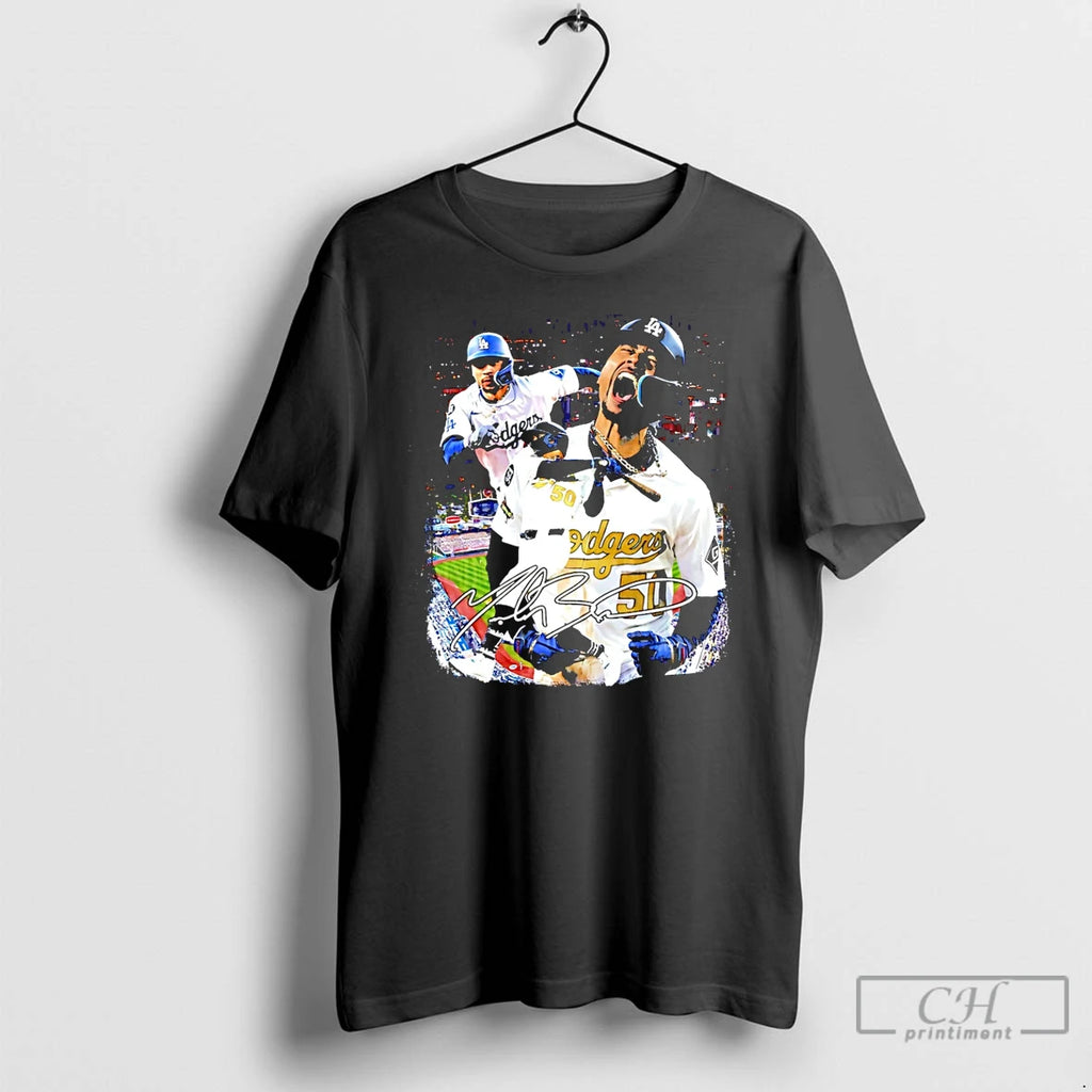 Premium Mookie Betts Los Angeles Dodgers Signature Player Collage 2026