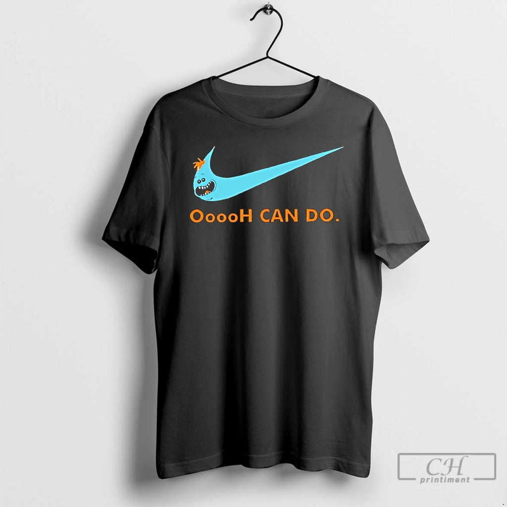 Premium Mr Meeseeks Can Do It Logo Graphic