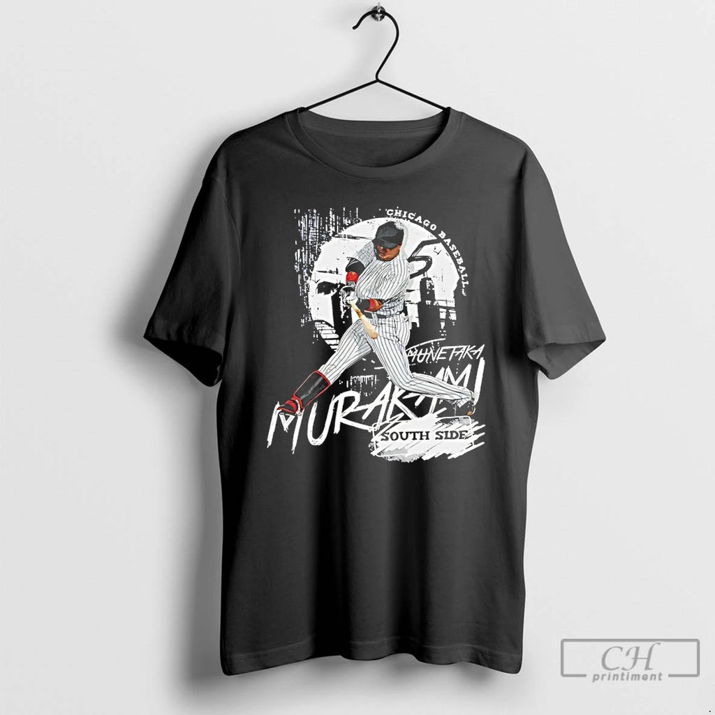 Premium Munetaka Murakami Chicago Baseball South Side Skyline Signature