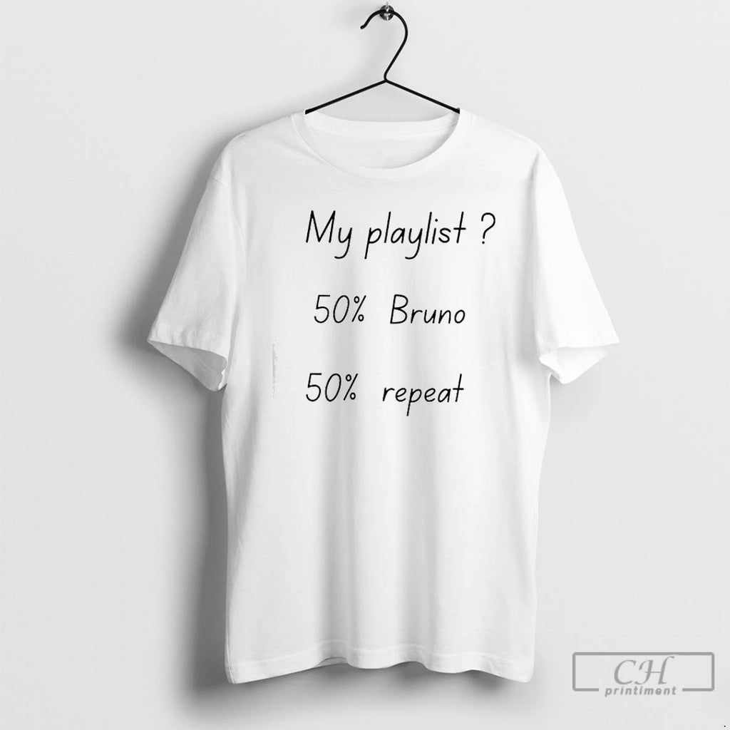 Premium My Playlist 50 Bruno 50 Repeat Graphic