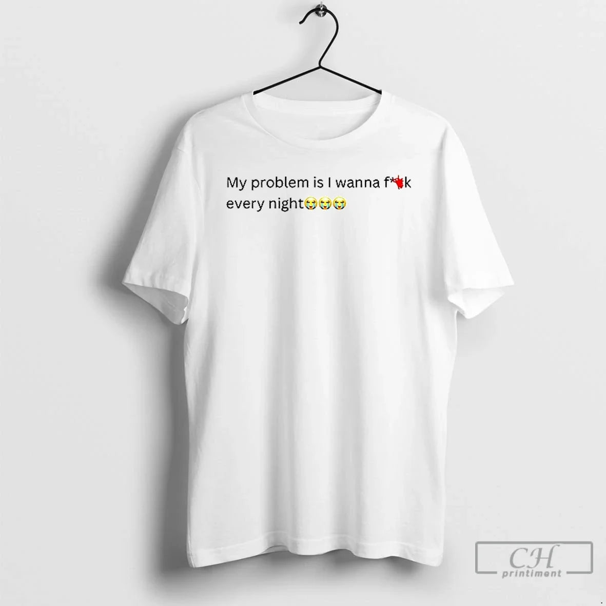 Premium My Problem Is I Wanna Fuck Every Night Ceramic Ceramic And Classic Dad Cap Unisex , , , Long Sleeve Tee