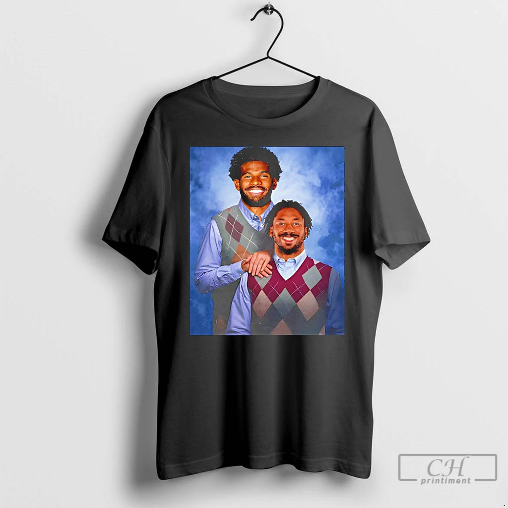 Premium Myles Garrett Shedeur Sanders Step Brothers Cleveland Football