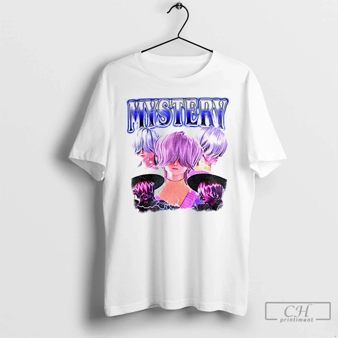 Premium Mystery Saja Boys Kpop Demon Hunters Graphic T Shirts Unisex , , , Long Sleeve Tee