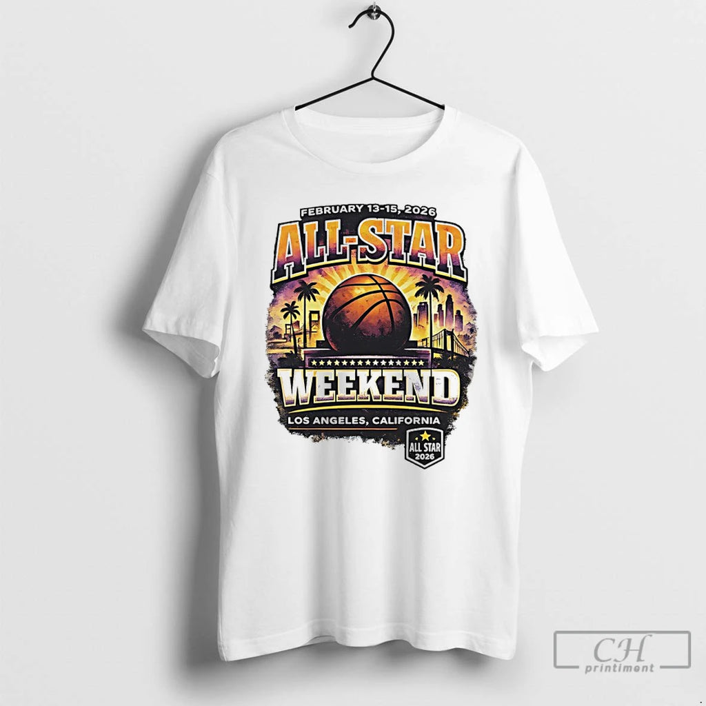 Premium Nba All Star Weekend Los Angeles Feb 13 15 2026 Vintage T Shirts Sweater