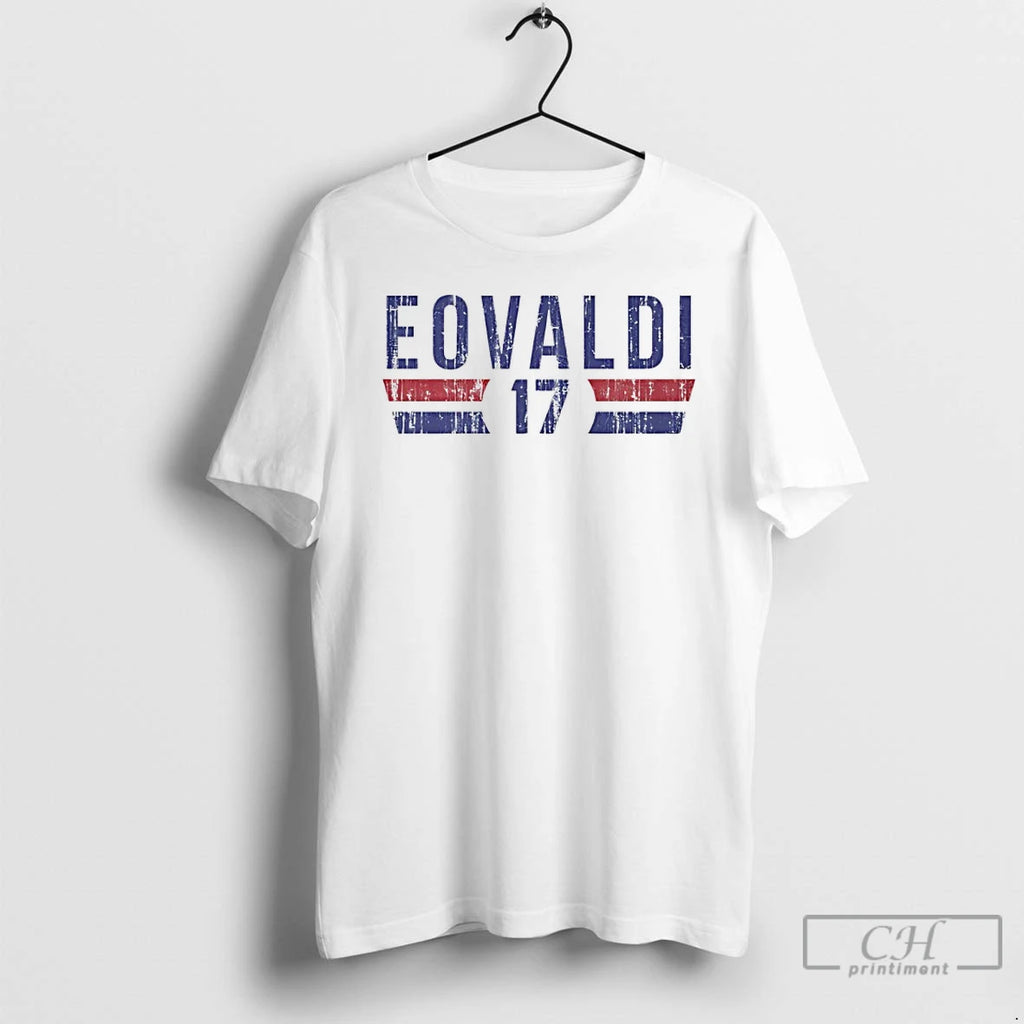 Premium Nathan Eovaldi 17 Texas Rangers Player Name And Number
