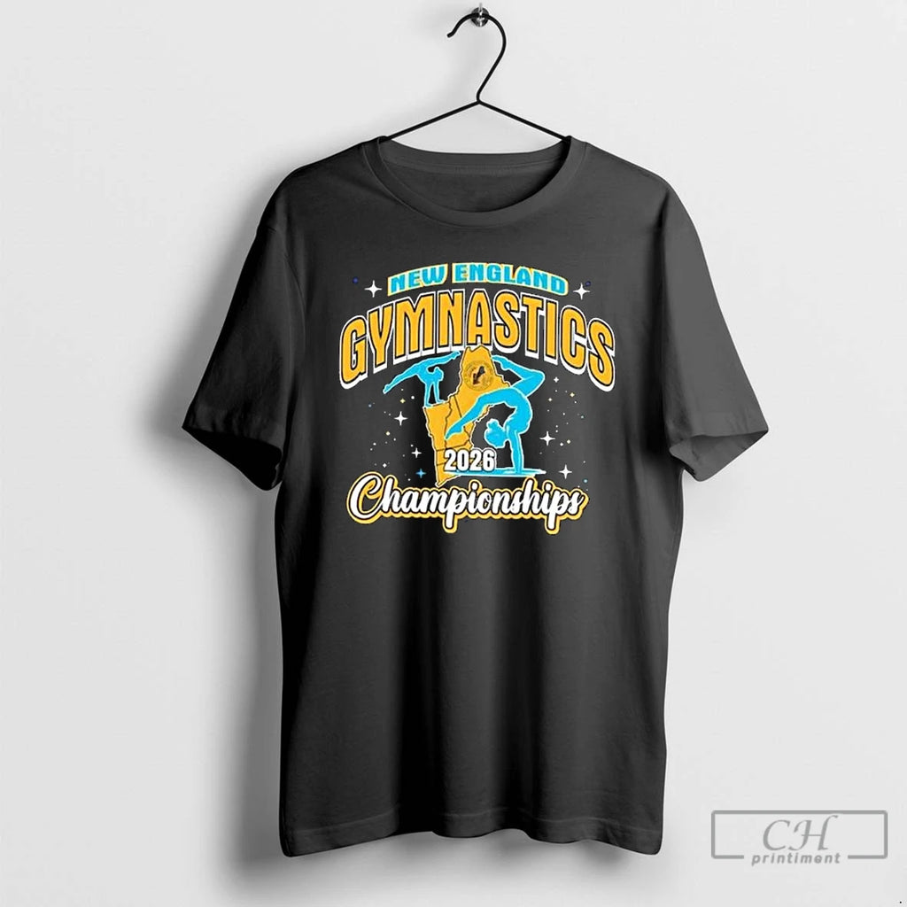 Premium New England Necsspa Gymnastics Championships 2026 Logo