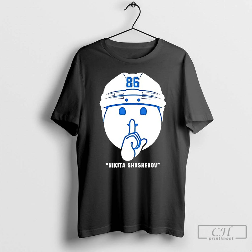 Premium Nikita Kucherov Shhh Celly Head Icon Helmet
