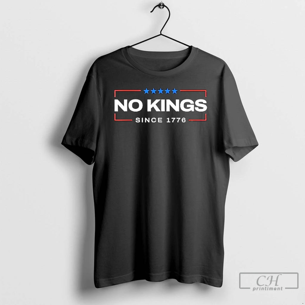 Premium No Kings Since 1776 Simple