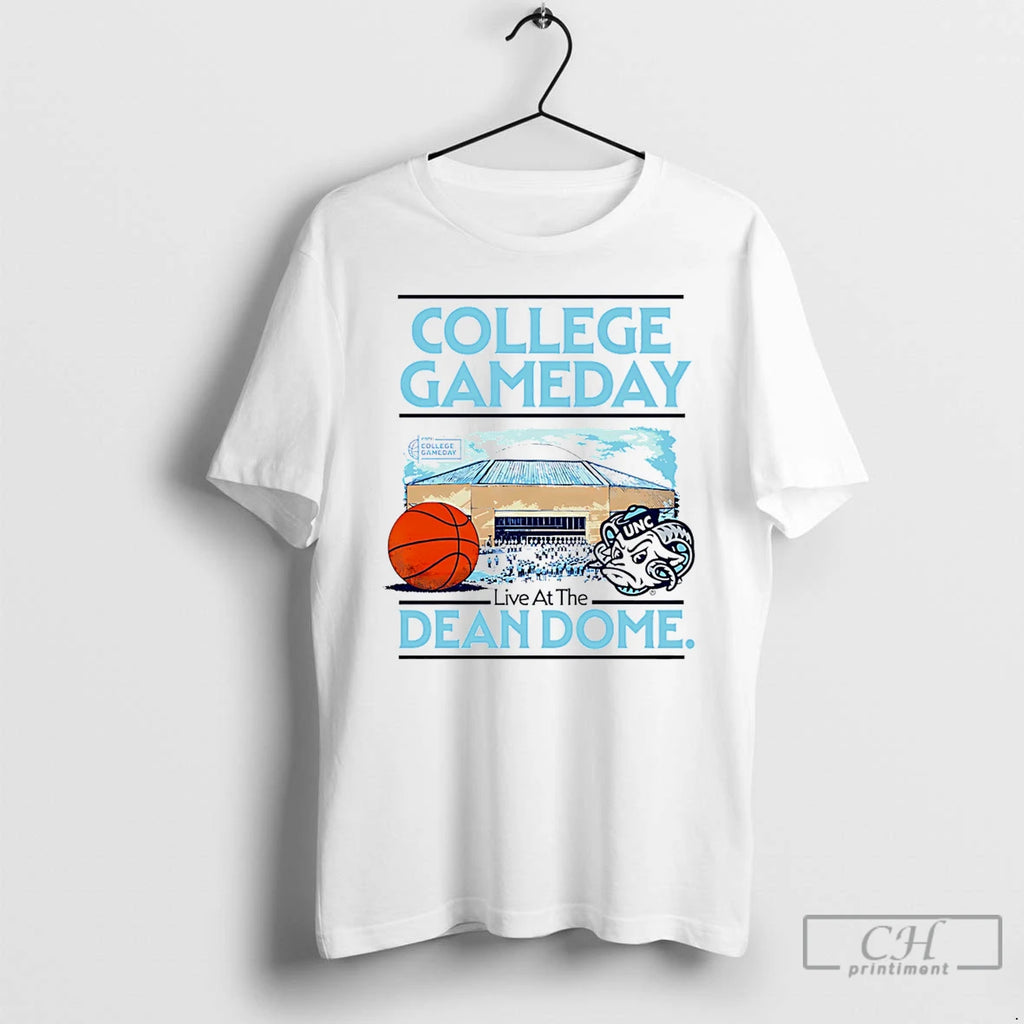 Premium North Carolina Tar Heels Basketball College Gameday Unc Dean Dome