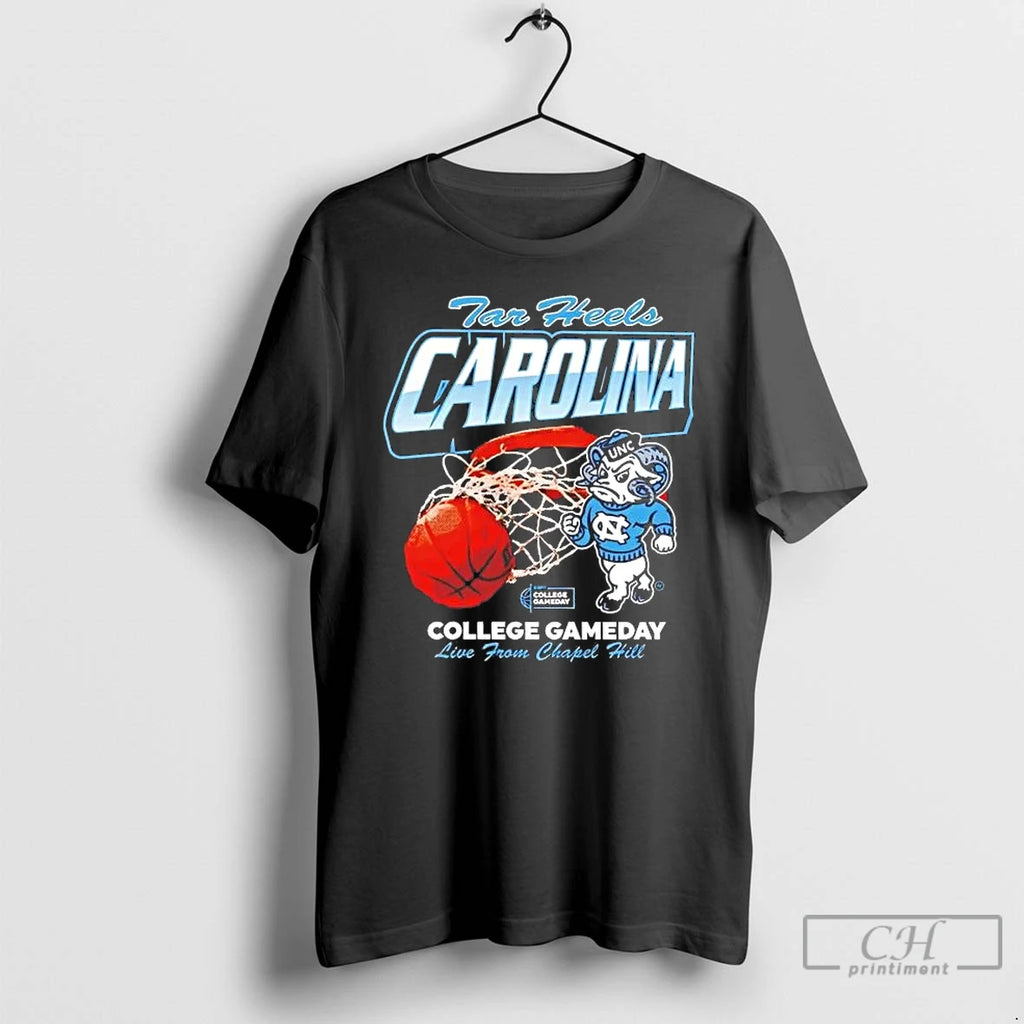 Premium North Carolina Tar Heels College Gameday Live From Chapel Hill Tee T Shirts Sweater