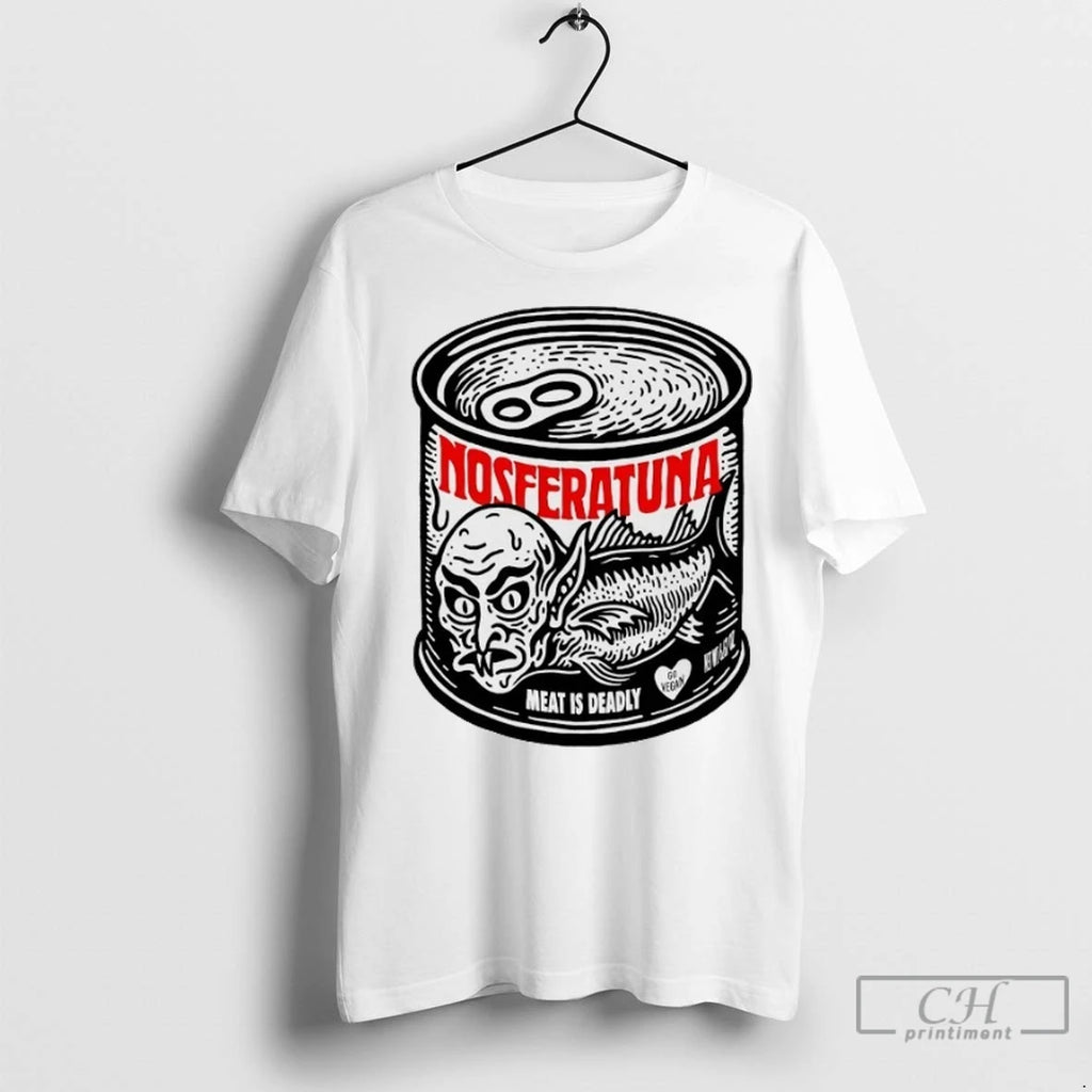 Premium Nosferatu Tuna Nosferatuna Can Meat Is Deadly Go Vegan
