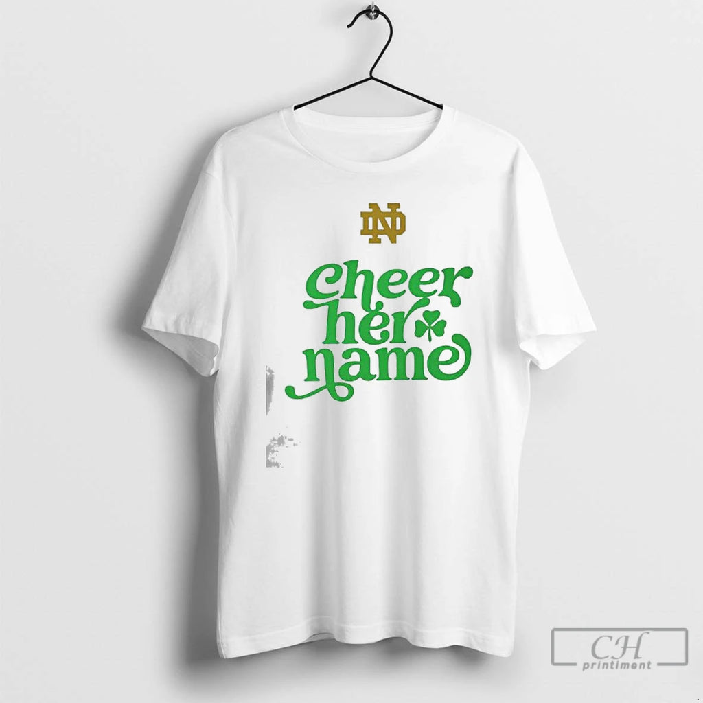 Premium Notre Dame Fighting Irish Marcus Freeman Cheer Her Name