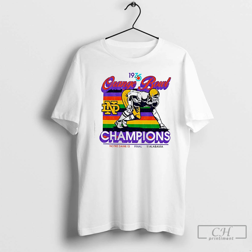Premium Notre Dame Fighting Irish Orange Bowl History Champions