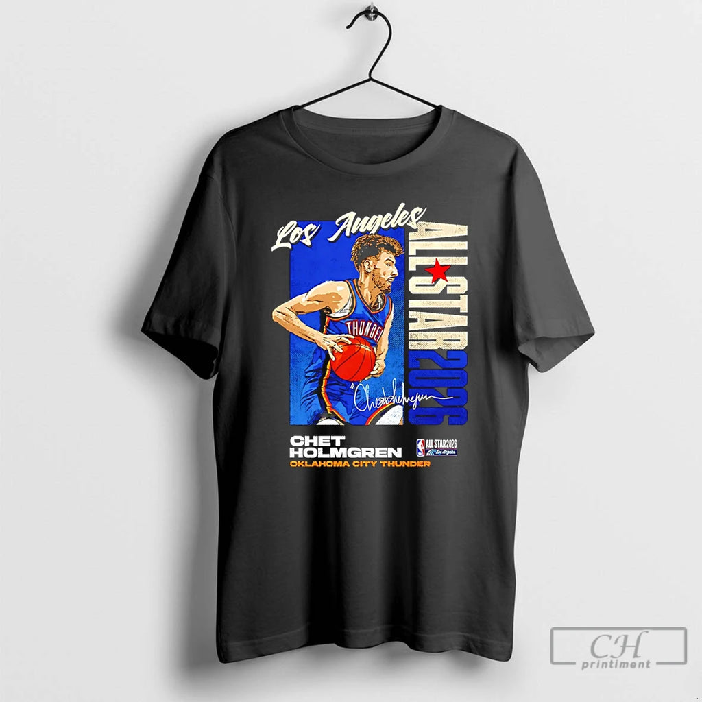Premium Okc Thunder Chet Holmgren 2026 All Star Graphic