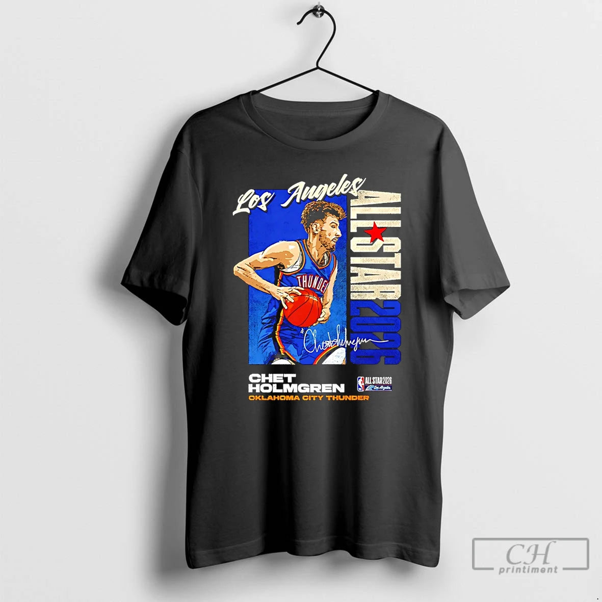 Premium Okc Thunder Chet Holmgren 2026 All Star Graphic