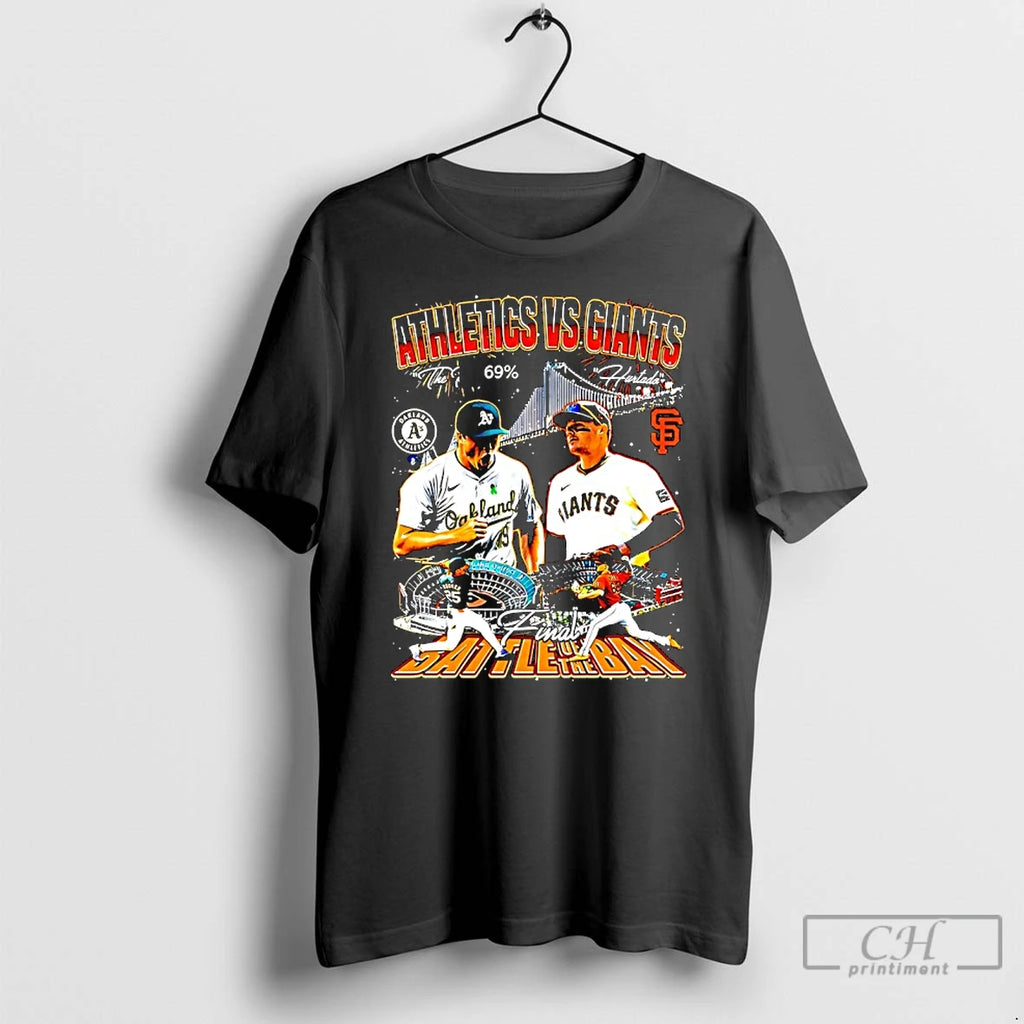 Premium Oakland Athletics Vs San Francisco Giants Final Battle Of The Bay T Shirts Sweater