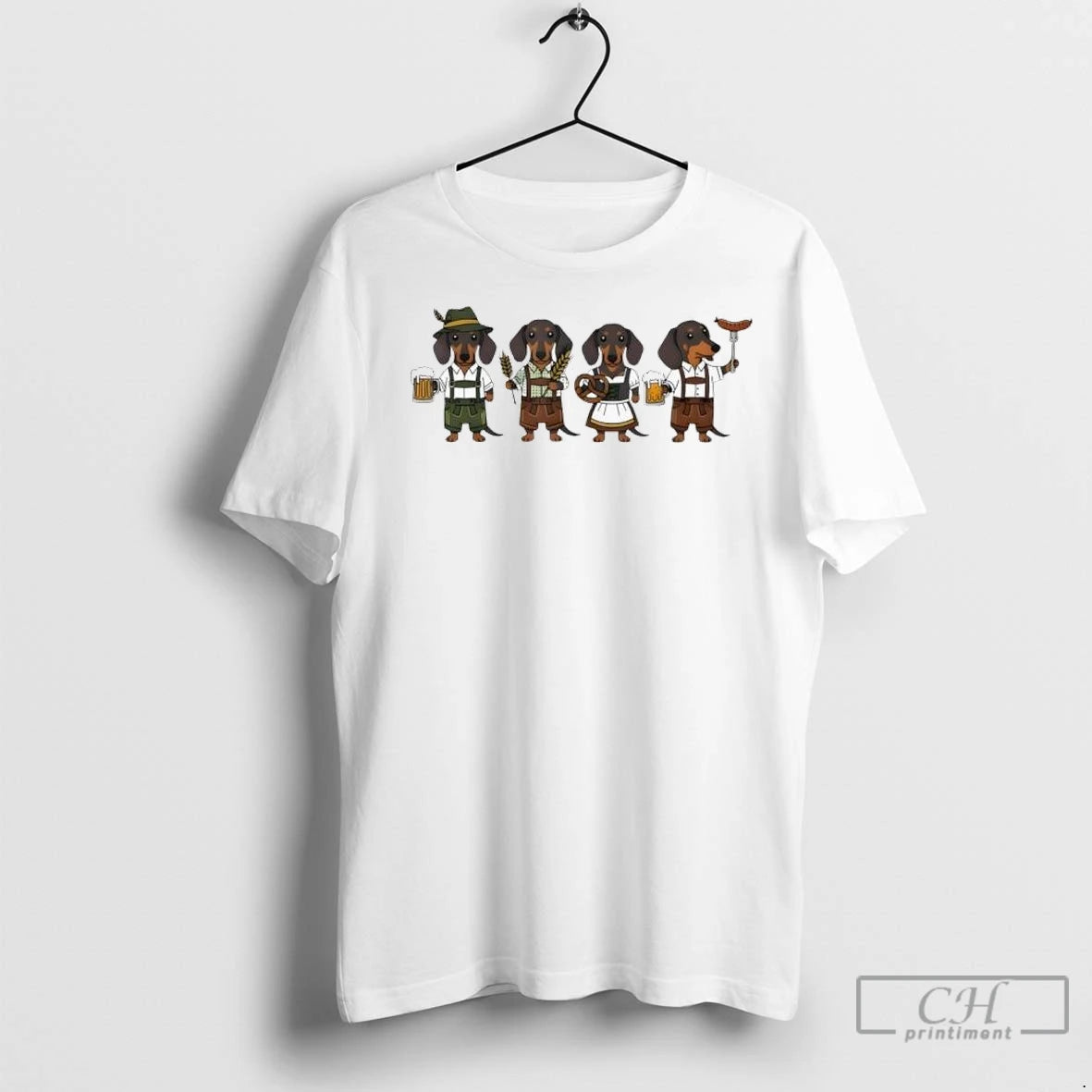 Premium Oktoberfest Dachshund Cute Sausage Dog German