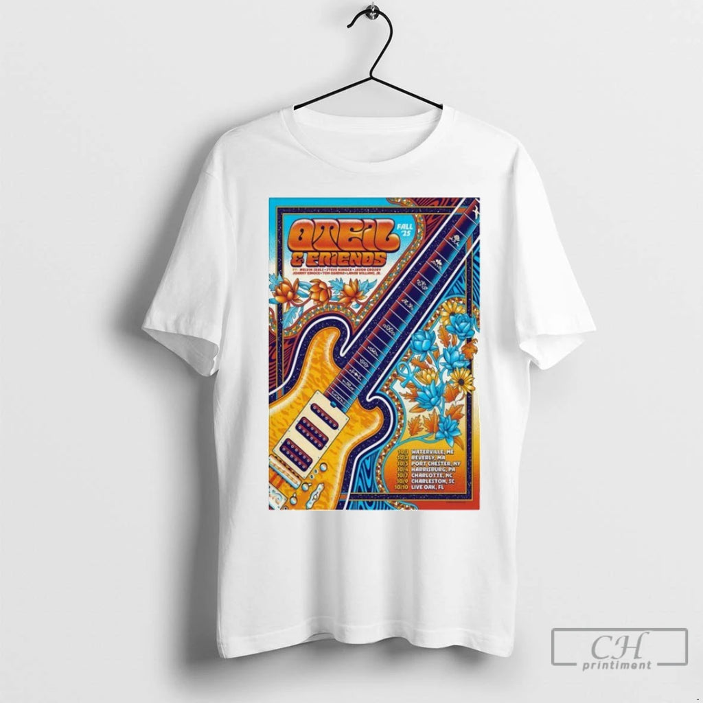 Premium Oteil And Friends Harrisburg Pa Oct 4 2025 Guitar