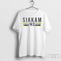 Premium Pascal Siakam 43 Indiana Pacers Basketball Name And Number