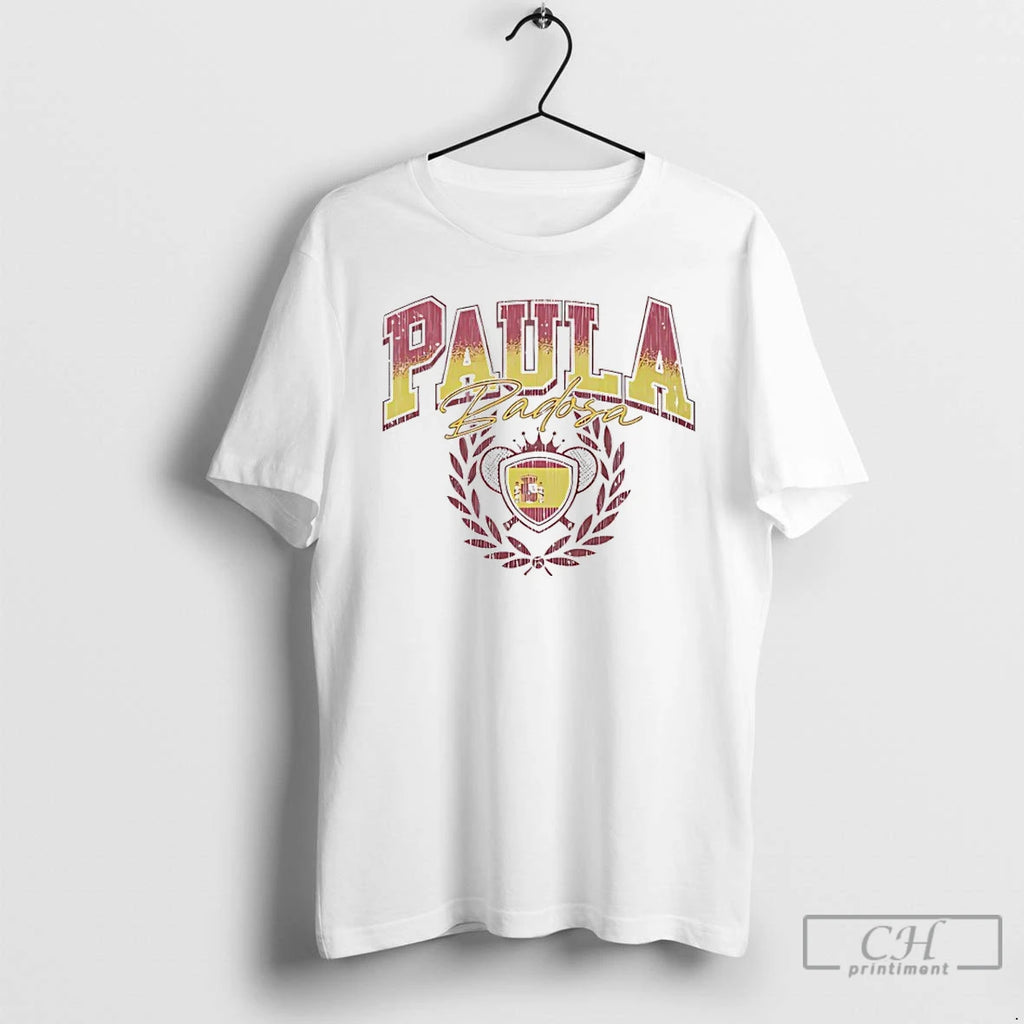 Premium Paula Badosa Tennis Country Flag