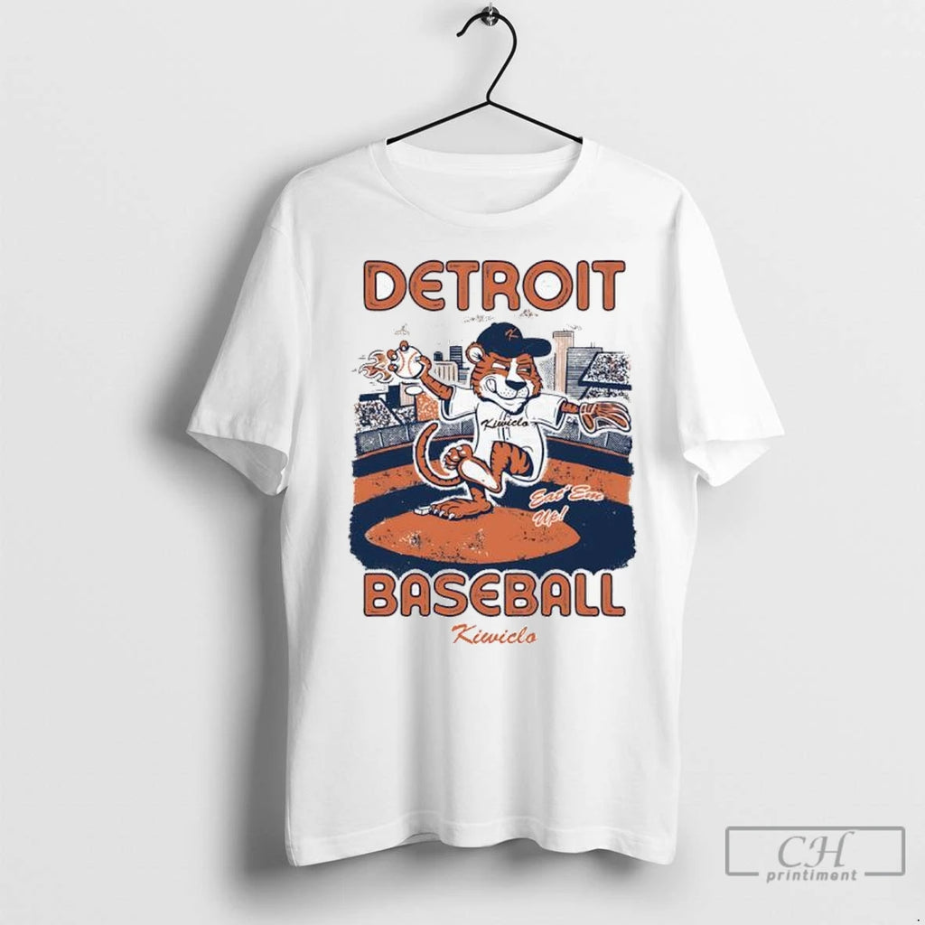 Premium Paws Mascot Of The Detroit Tigers Baseball Team Eat Em Up