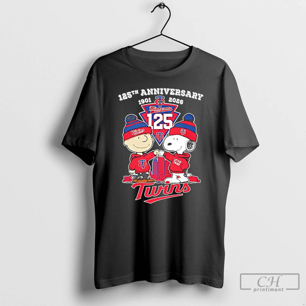 Premium Peanuts X Minnesota Twins 125th Anniversary 1901 2026 Skyline City
