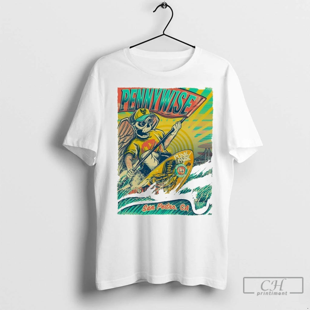 Premium Pennywise Punk In The Park Oct 4 2025 San Pedro Ca Skeleton Surf