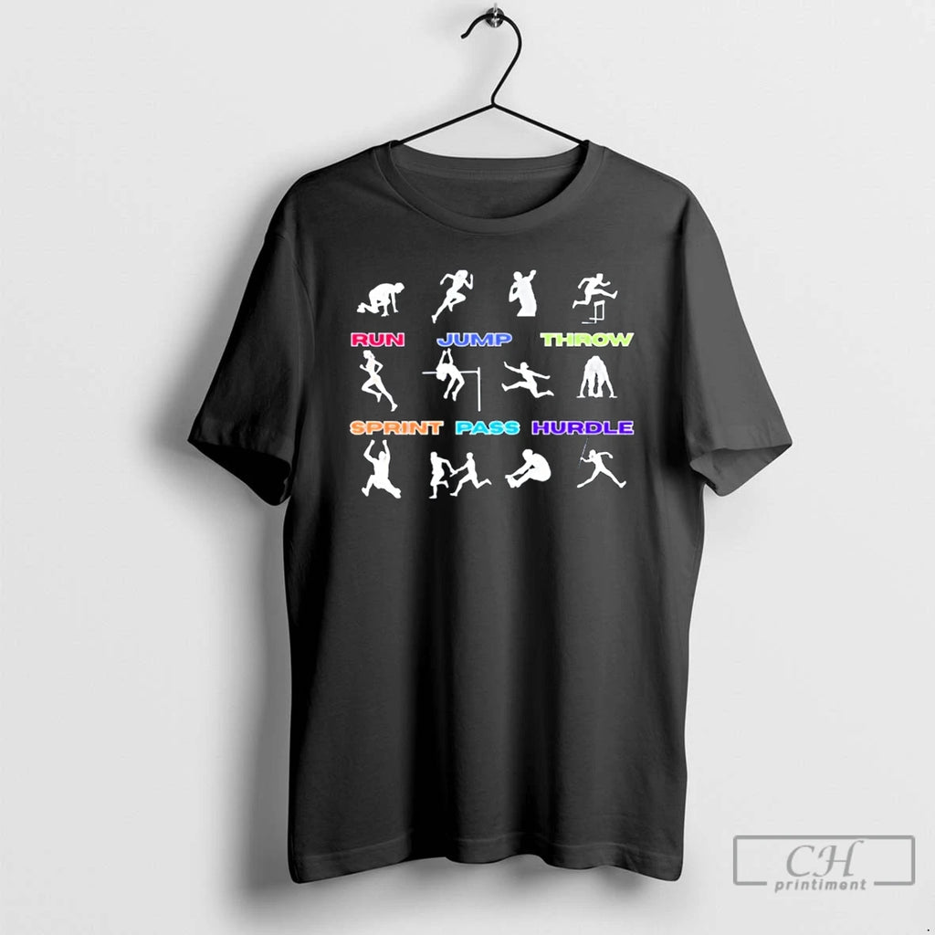 Premium Personalized Track Run Jump Throw Sprint Pass Hurdle